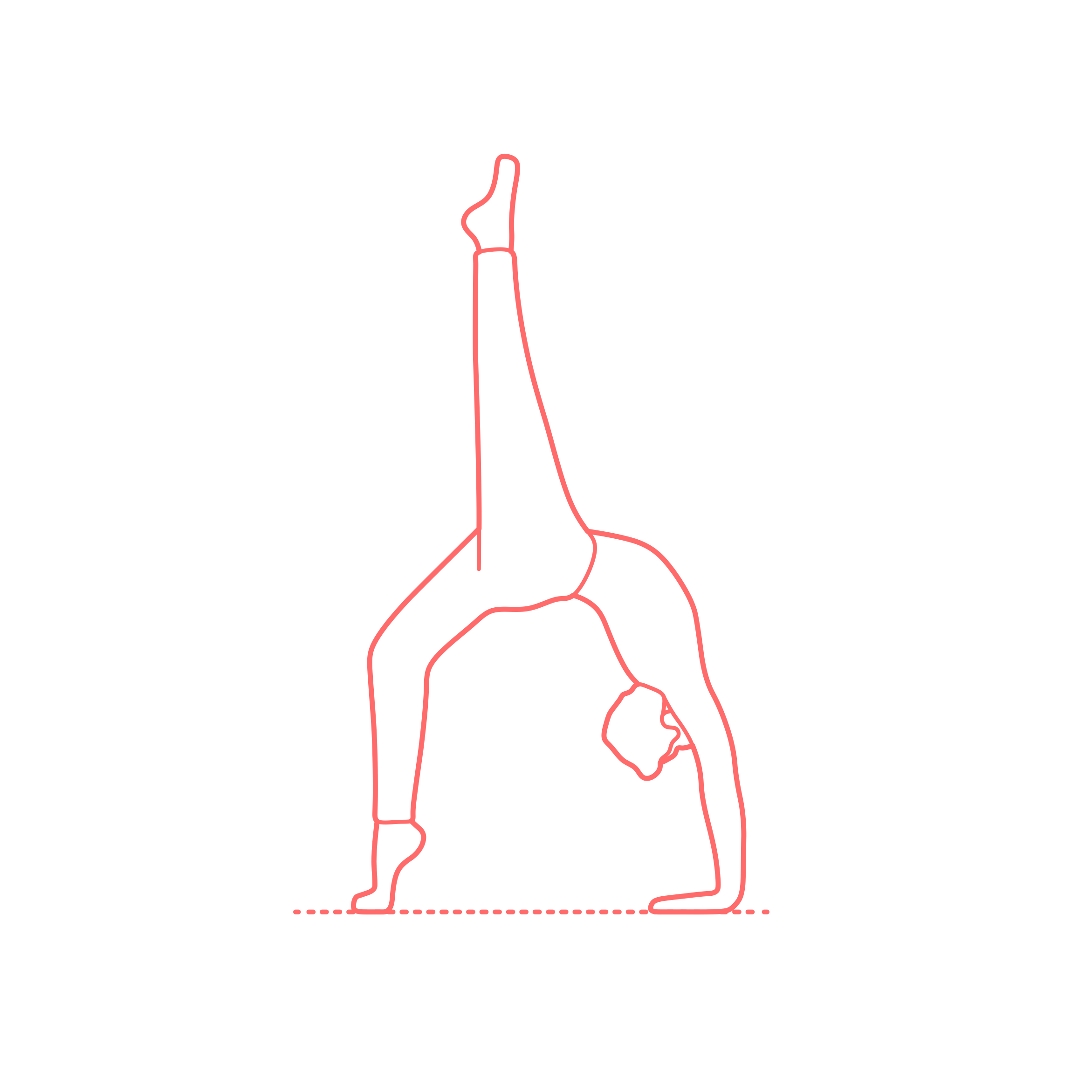 Humans Yoga Poses One Legged Wheel Pose Sketch Style Svg Vector Free Vectors